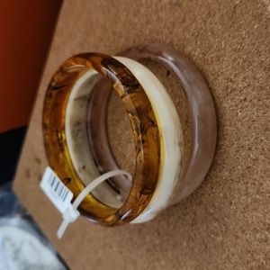 3 piece earth tone bracelet set